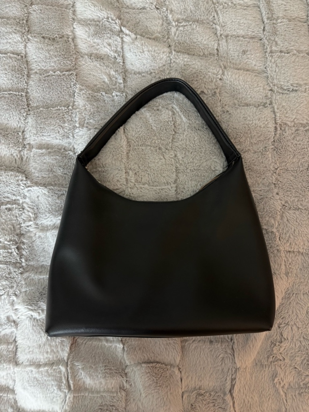 Classic Black Shoulder Bag - Women